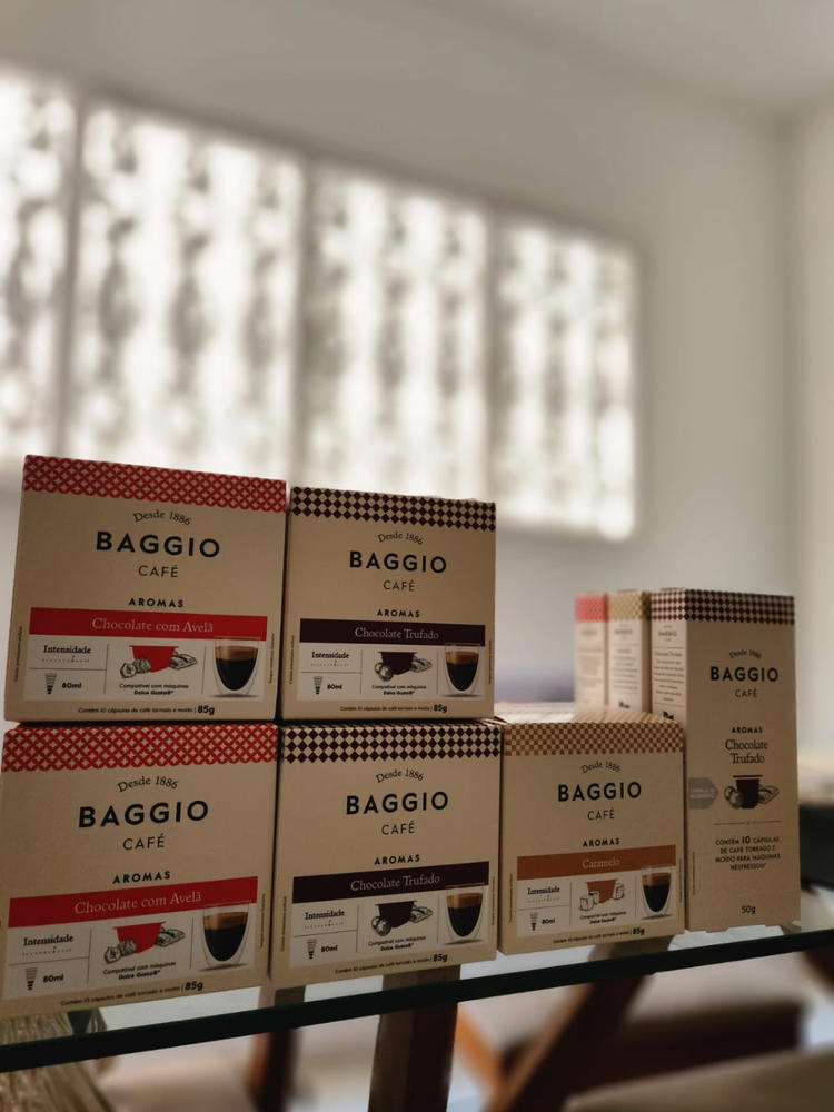 Baggio Aromas Chocolate Trufado - 10 Cápsulas para Dolce Gusto ® - Assinatura 15% OFF - Customer Photo From Gabriel Marcal