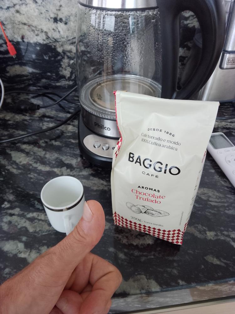 Baggio Aromas Chocolate Trufado - 250g - Assinatura 15% OFF - Customer Photo From Jeferson Melo Gonçalves