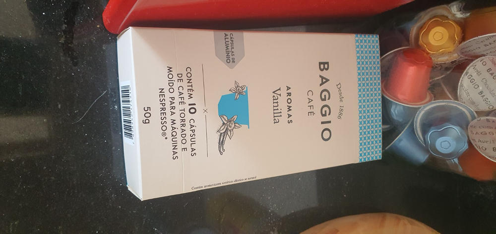 Baggio Aromas Vanilla - 10 Cápsulas - Assinatura 15% OFF - Customer Photo From ANGELA FLECHA