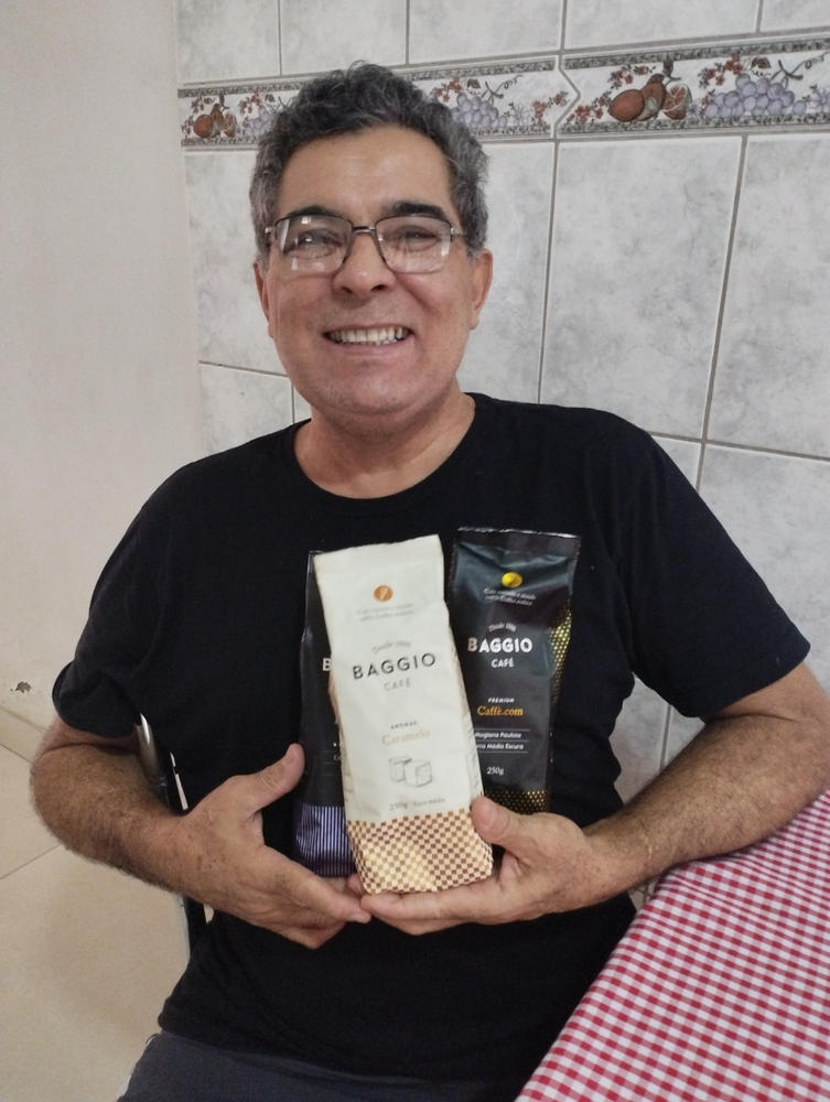Kit Baggio Café Moídos Master - Assinatura 15% OFF - Customer Photo From Ronaldo Ferreira Araújo Araujo