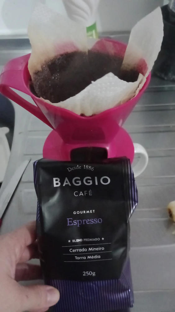 Baggio Café Espresso 250g Moído - Customer Photo From Luana Muller