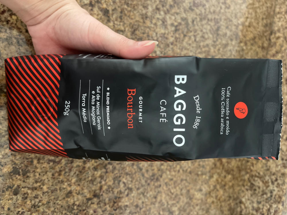 Baggio Café Bourbon 250g Moído - Customer Photo From Tatiane Lopes