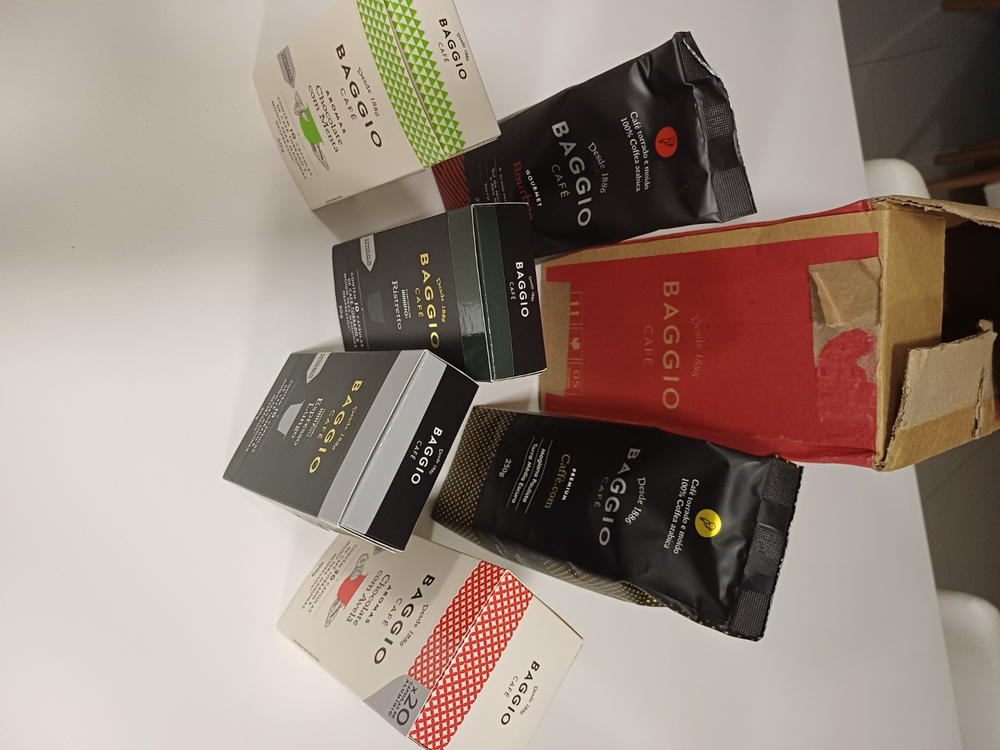 Baggio Aromas Chocolate com Avelã - 20 Cápsulas p/ Nespresso* - Customer Photo From Daniel Lopes