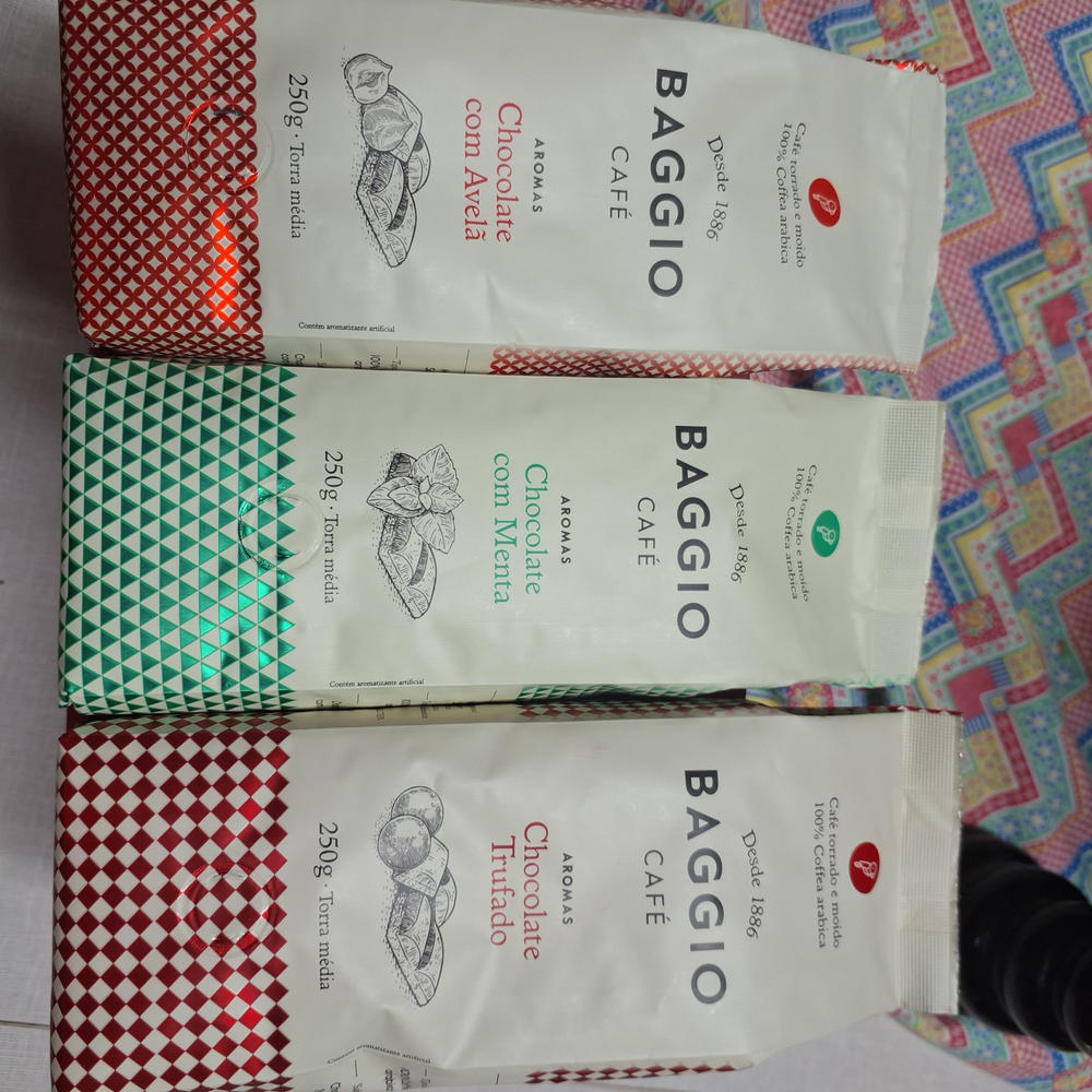 Baggio Aromas Chocolate com Menta - 250g - Customer Photo From Darlei Perin
