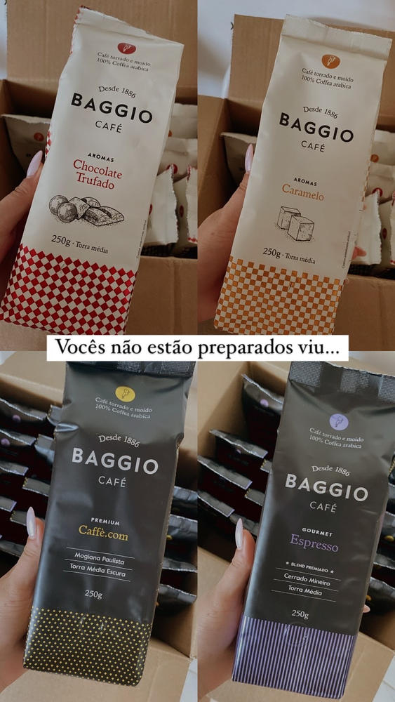 Baggio Aromas Chocolate Trufado - 250g - Customer Photo From Leandra araujo alves .