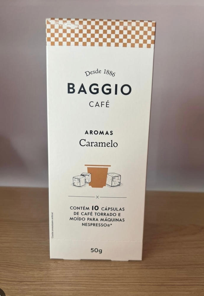 Baggio Aromas Caramelo - 10 Cápsulas p/ Nespresso* - Customer Photo From Gabriela Nascimento de Freitas