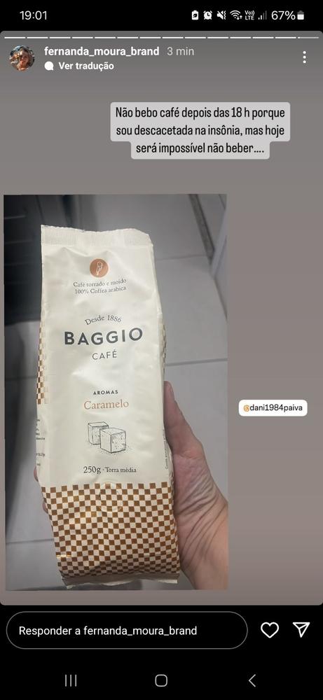 Baggio Aromas Chocolate Trufado - 10 Cápsulas p/ Nespresso* - Customer Photo From Daniela Paiva