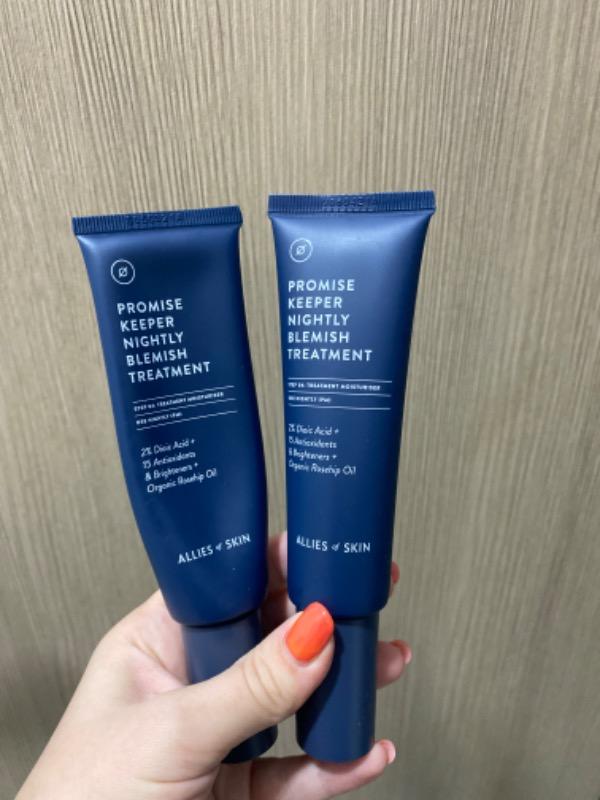 Promise Keeper Nightly Blemish Treatment - Customer Photo From Alina S.