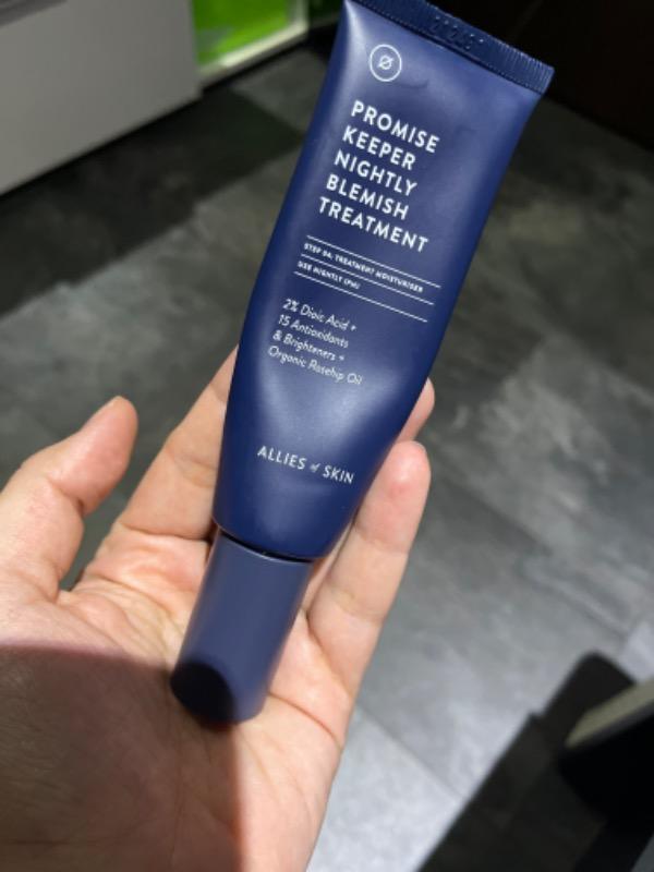 Promise Keeper Nightly Blemish Treatment - Customer Photo From Milena D.
