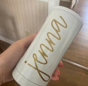 BrüMate Hopsulator Slim | Personalized Skinny Can Coolers - Customer Photo From Kayla Hammerberg