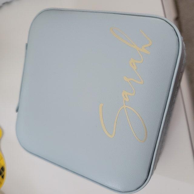 Bridesmaid Personalized Jewelry Box - Customer Photo From Saw027