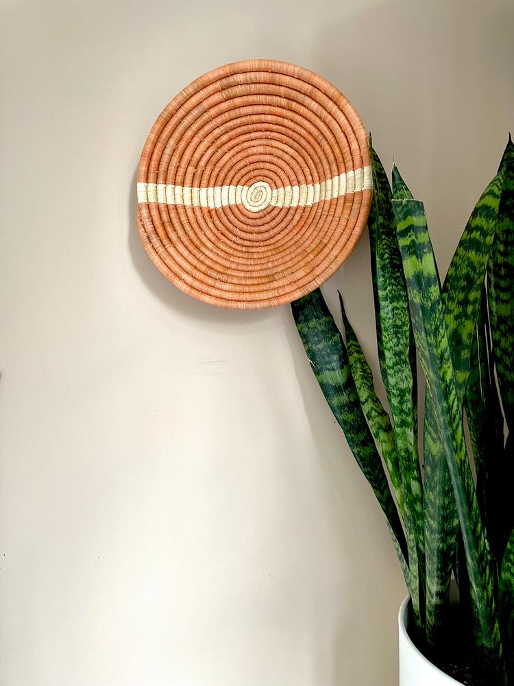 Pastel Woven Bowl - 12" Stripe - Customer Photo From tingaling