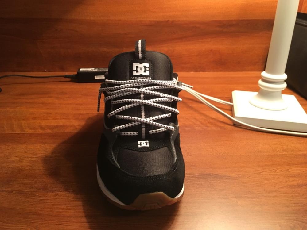 rope shoe laces black