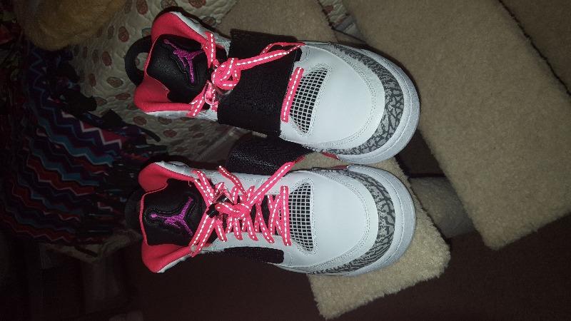 hot pink shoe laces nike