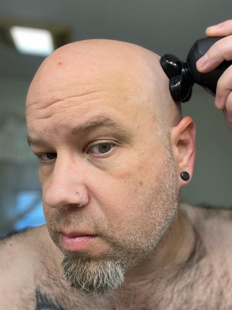 BaldiePro™ Head Shaver Kit - Customer Photo From John Harman
