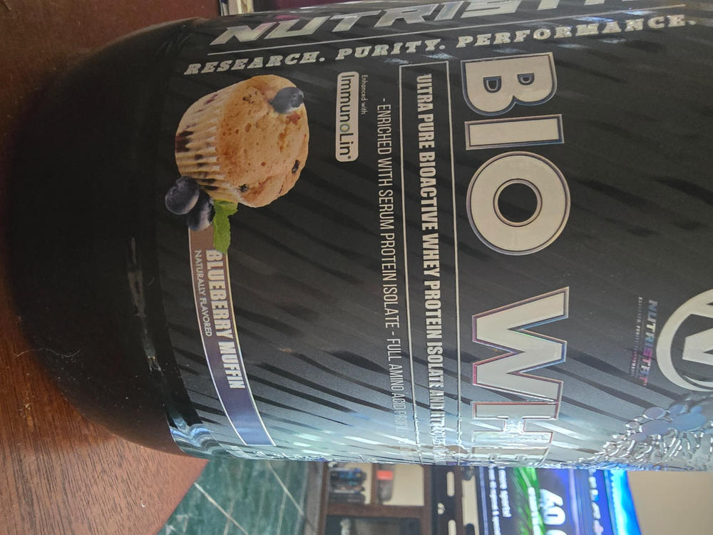 BIO WHEY® whey protein isolate/hydrolysate - Customer Photo From Valerie Weir