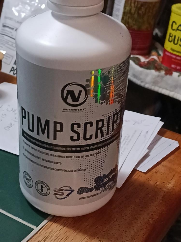 PUMP SCRIPT® pump/muscle builder - Customer Photo From Iwao Katayama