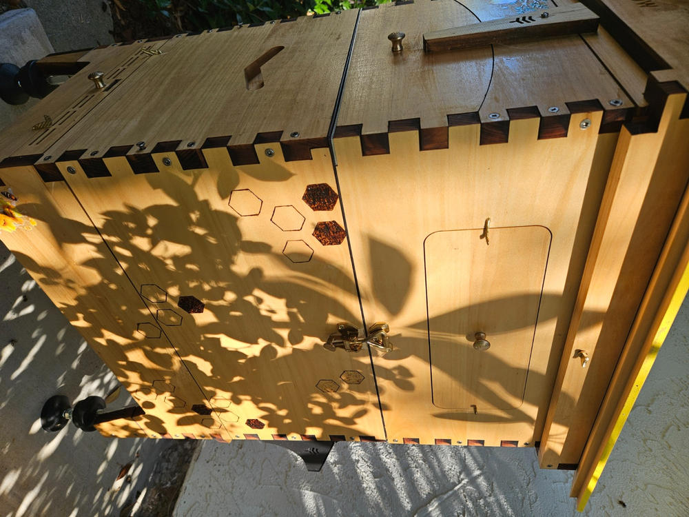 Flow Brass Hive Latches - Customer Photo From Vinny Bartolone