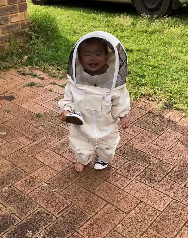 Baby best sale bee suit