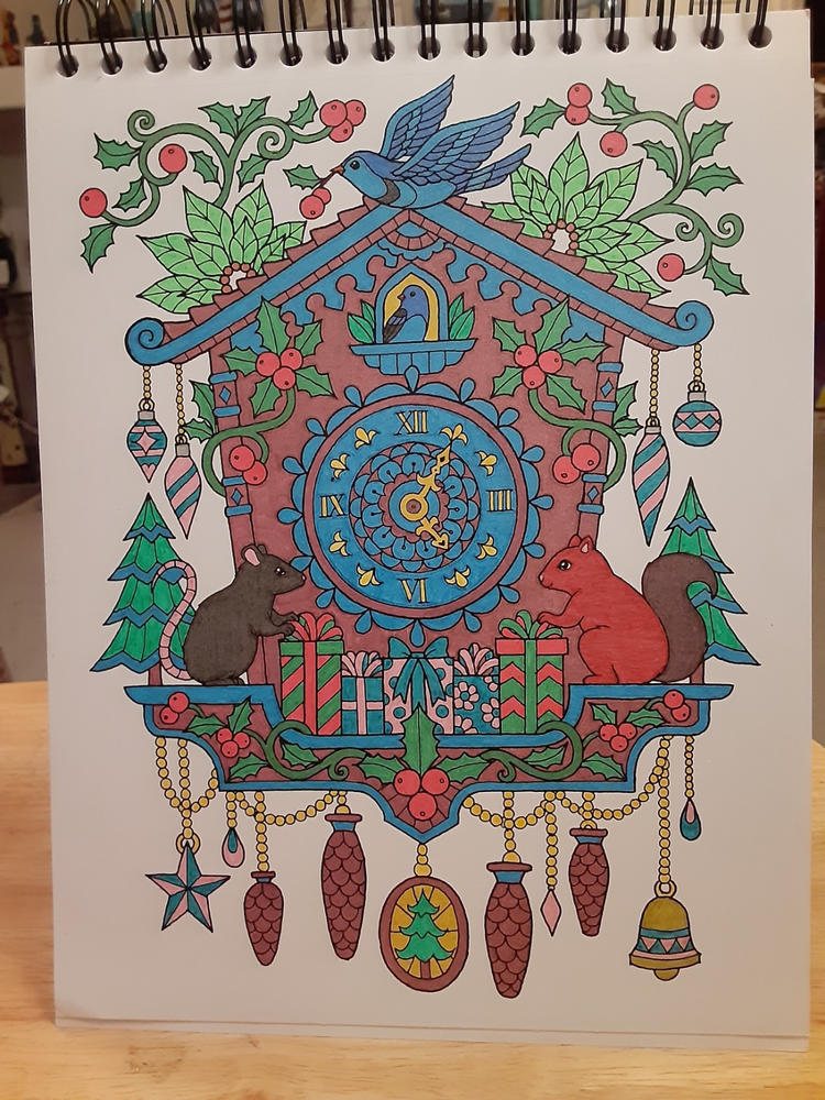 A Colorful Christmas Illustrated By Hasby Mubarok - Customer Photo From Holly Kassik