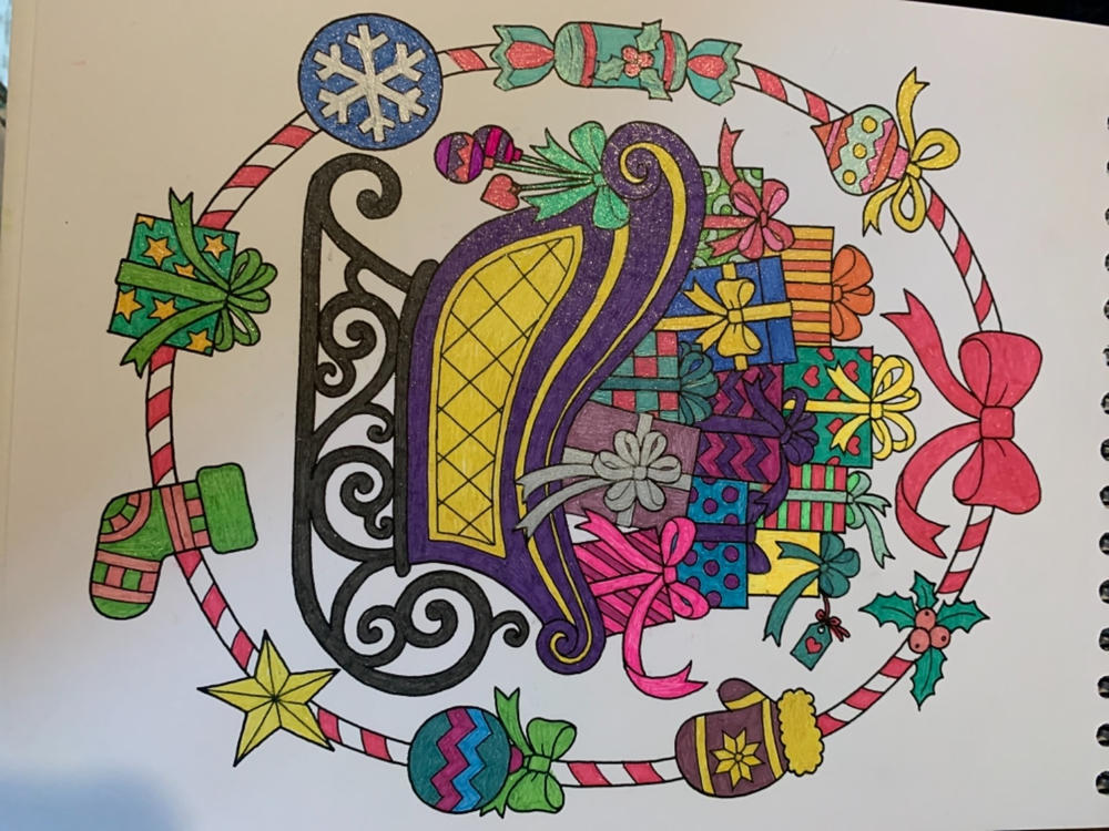 A Colorful Christmas Illustrated By Hasby Mubarok - Customer Photo From Theresa Buckholtz