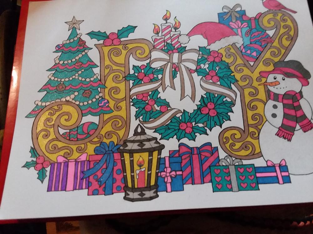 A Colorful Christmas Illustrated By Hasby Mubarok - Customer Photo From Nancy L.
