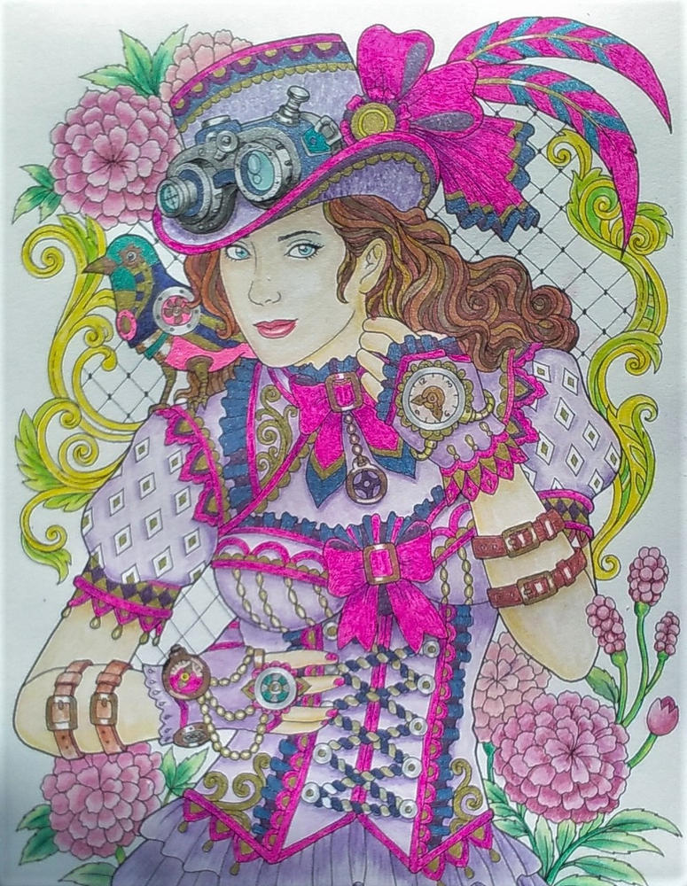 Colorful World of Steampunk Illustrated By Hasby Mubarok - Customer Photo From Sherrel Stephenson