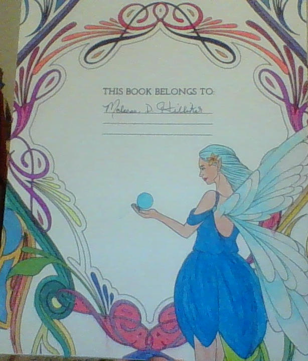 Fairies Coloring Book for Adults by Terbit Basuki - Customer Photo From Meleese Hilliker