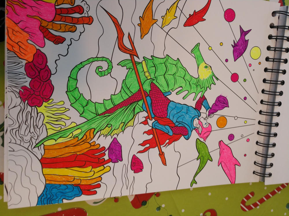 Fairies Coloring Book for Adults by Terbit Basuki - Customer Photo From Robert Lambusta