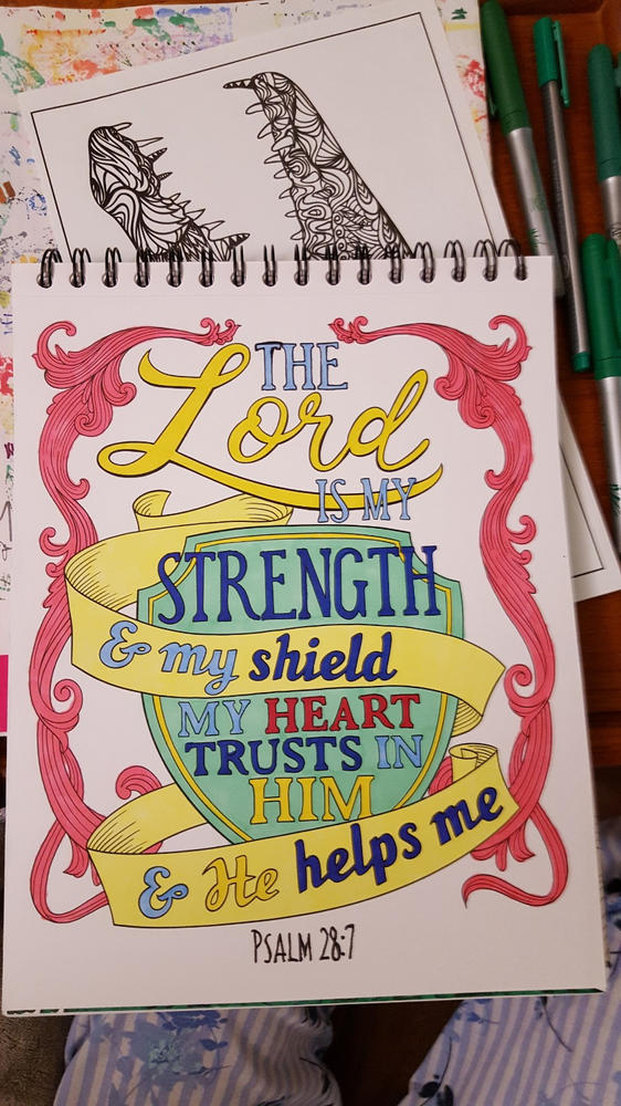 Colorful Scriptures Illustrated By Terbit Basuki - Customer Photo From Kimberly Fitts