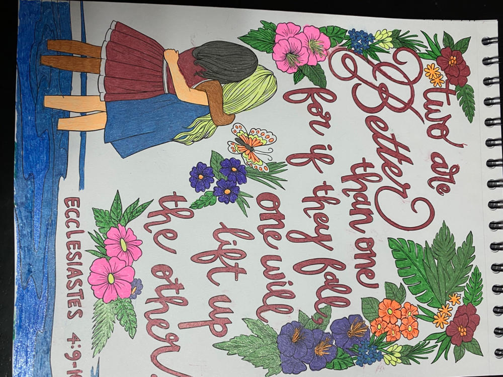 Colorful Scriptures Illustrated By Terbit Basuki - Customer Photo From Leslie Robinson