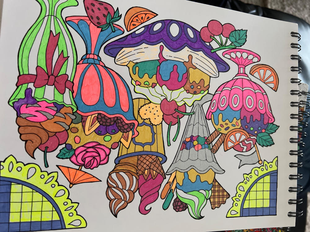 48 Colored Ink Refills For ColorIt Gel Pens