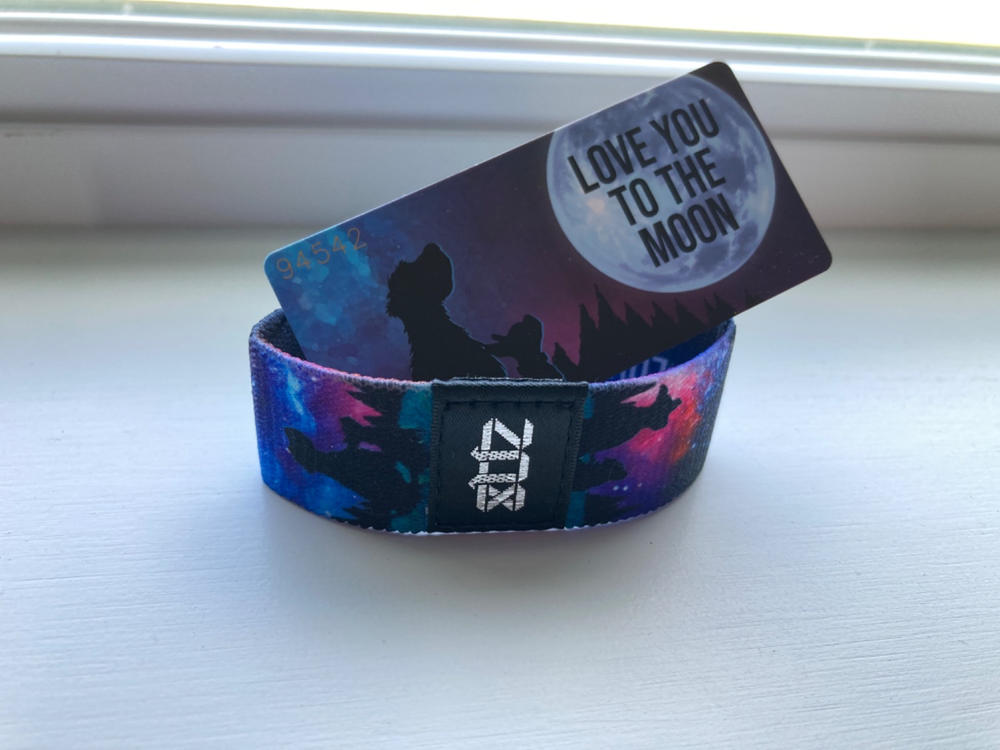ZOX Wristband - She Is - Medium Size – Spotted Moon