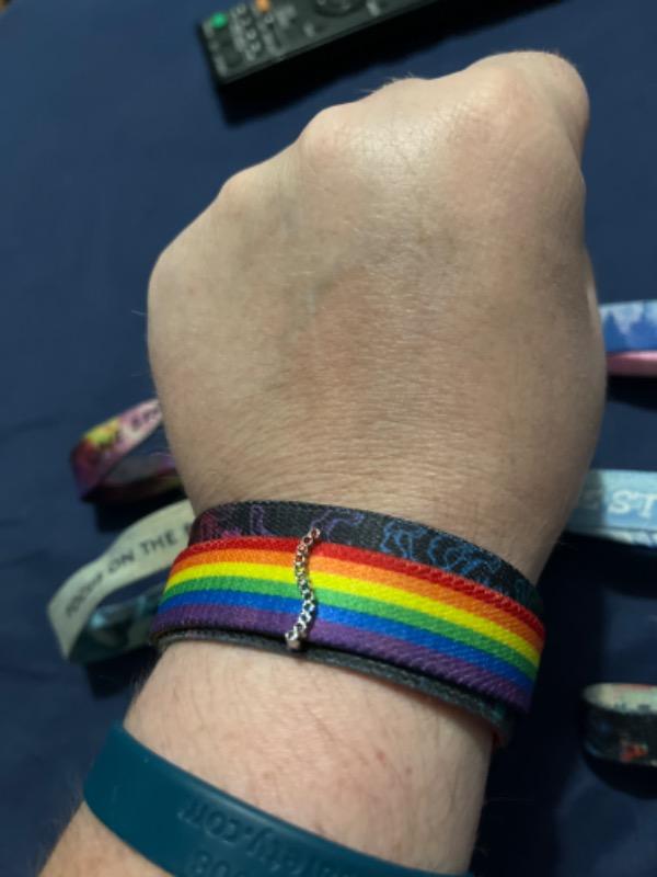 Pride Love Wins Whisper Word Bracelet - Whispering in Wonderland