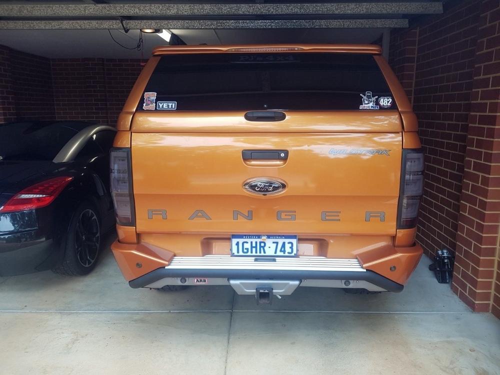Blacked Out Tail Lights Ford Ranger 2012 2022 HIMOD