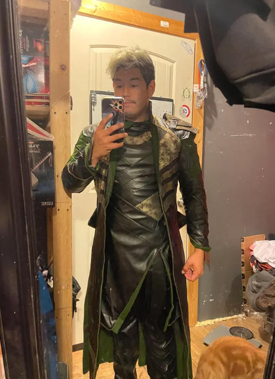 Film Thor 2: Le Monde des Ténèbres Adulte Loki Tenue Cosplay