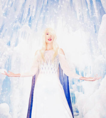 La Reine des Neiges 2 Frozen 2 Elsa Ahtohallan Robe Blanche Cosplay Costume - Customer Photo From Jennifer
