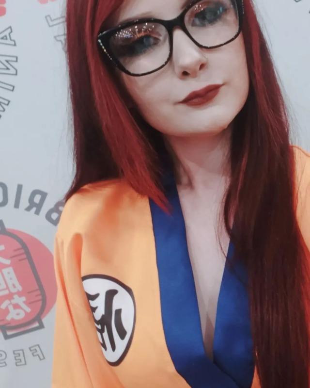 Dragon Ball Z Goku Genderbend Lolita Robe Cosplay Costume - Customer Photo From Célestine