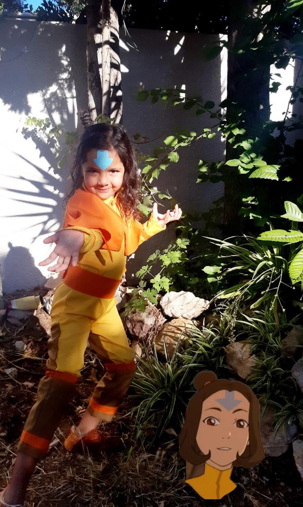 Avatar: The Last Airbender Aang Costume Enfant Cosplay Costume - Customer Photo From Nastasia Ugazzi