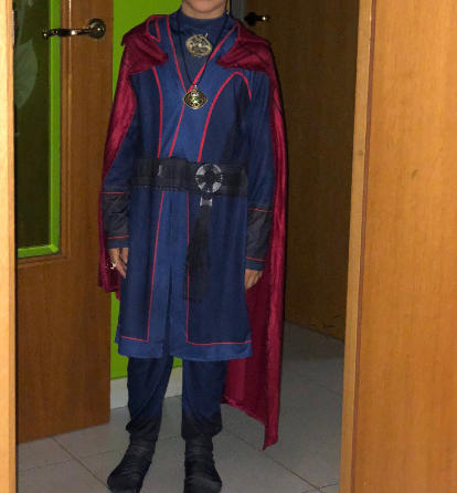 Doctor Strange in the Multiverse of Madness Combinaison Cosplay Costume - Customer Photo From Valeria