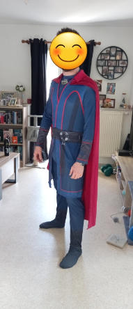 Doctor Strange in the Multiverse of Madness Combinaison Cosplay Costume - Customer Photo From Hutz