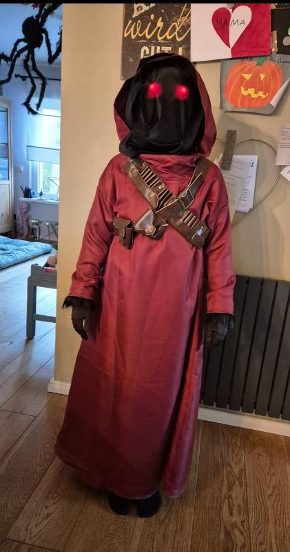 Enfant The Mando 3 Star Wars Jawa Rouge Cosplay Costume - Customer Photo From Celestia