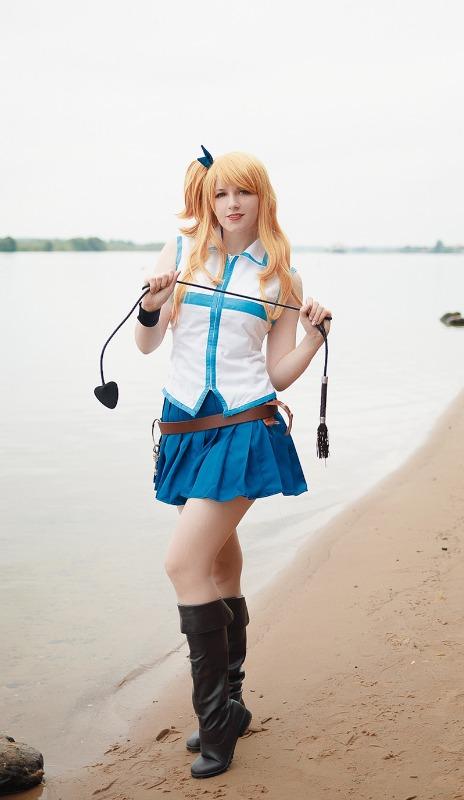 Anime Lucy Heartfilia X784 Cosplay Costume - Customer Photo From Carole