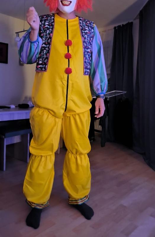 It 1990 Pennywise Combinaison Jaune Cosplay Costume - Customer Photo From Rousskin