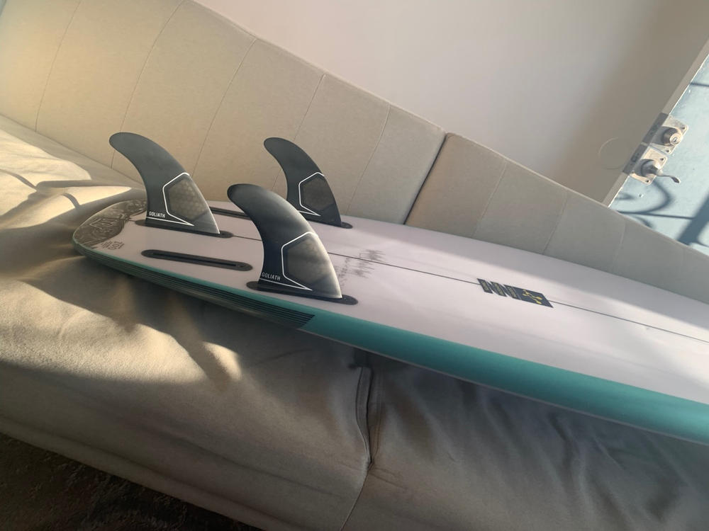 Goliath XXL 5-Fin Futures Compatible - Customer Photo From Michael H.