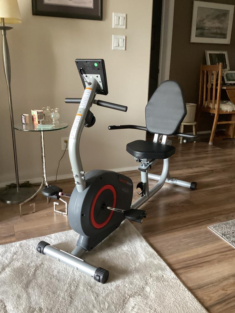 Healthrider H22x Recumbent Indoor Cycling Stationary/Exercise Bike - Customer Photo From Marion