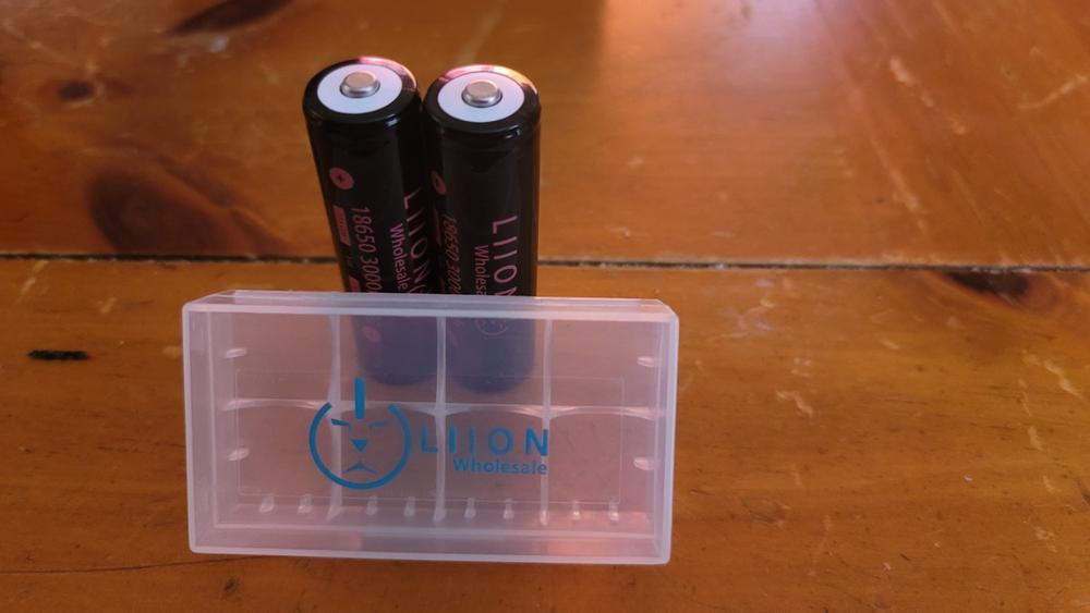 BUTTON Top 15A 3000mAh 18650 Battery (Samsung INR18650-30Q inside) - Customer Photo From Nathan Mitchell