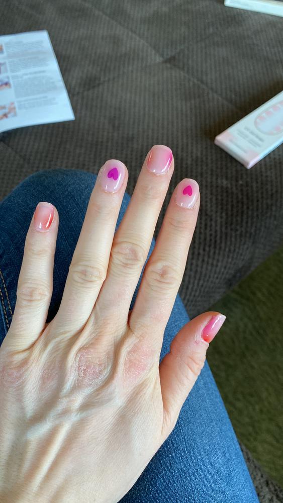 Blushing Hearts UV - Customer Photo From Michele