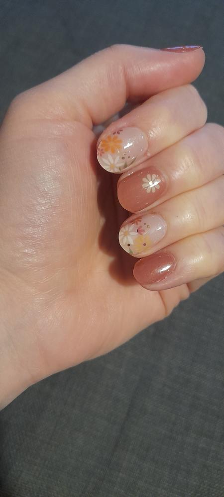 UV Top Coat Soft Glitter - Customer Photo From Svenja 