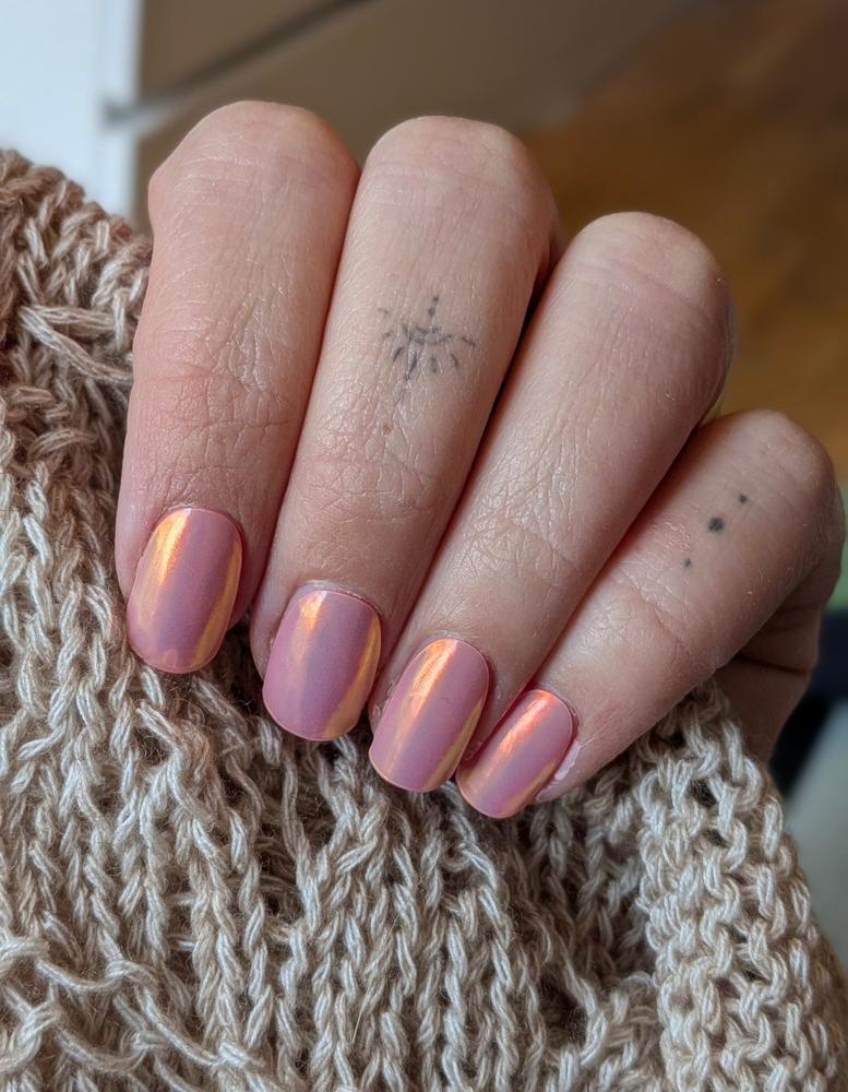 Chrome Peach UV - Customer Photo From Nina Gern